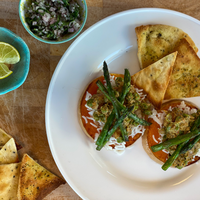 Pompoenringen met curry Pompoenringen met curry
